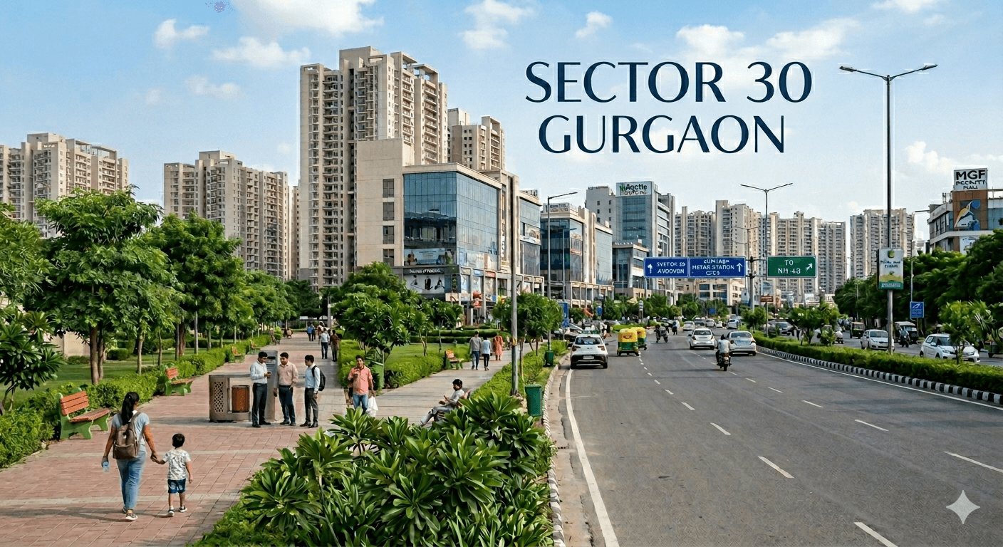 Sector 30 Gurgaon: Perfect Blend of Connectivity and Convenience