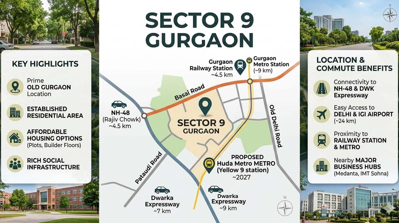 Sector 9 Gurgaon