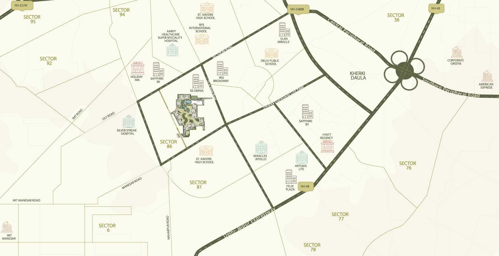 Emaar Serenity Hills Sector 86 Gurgaon