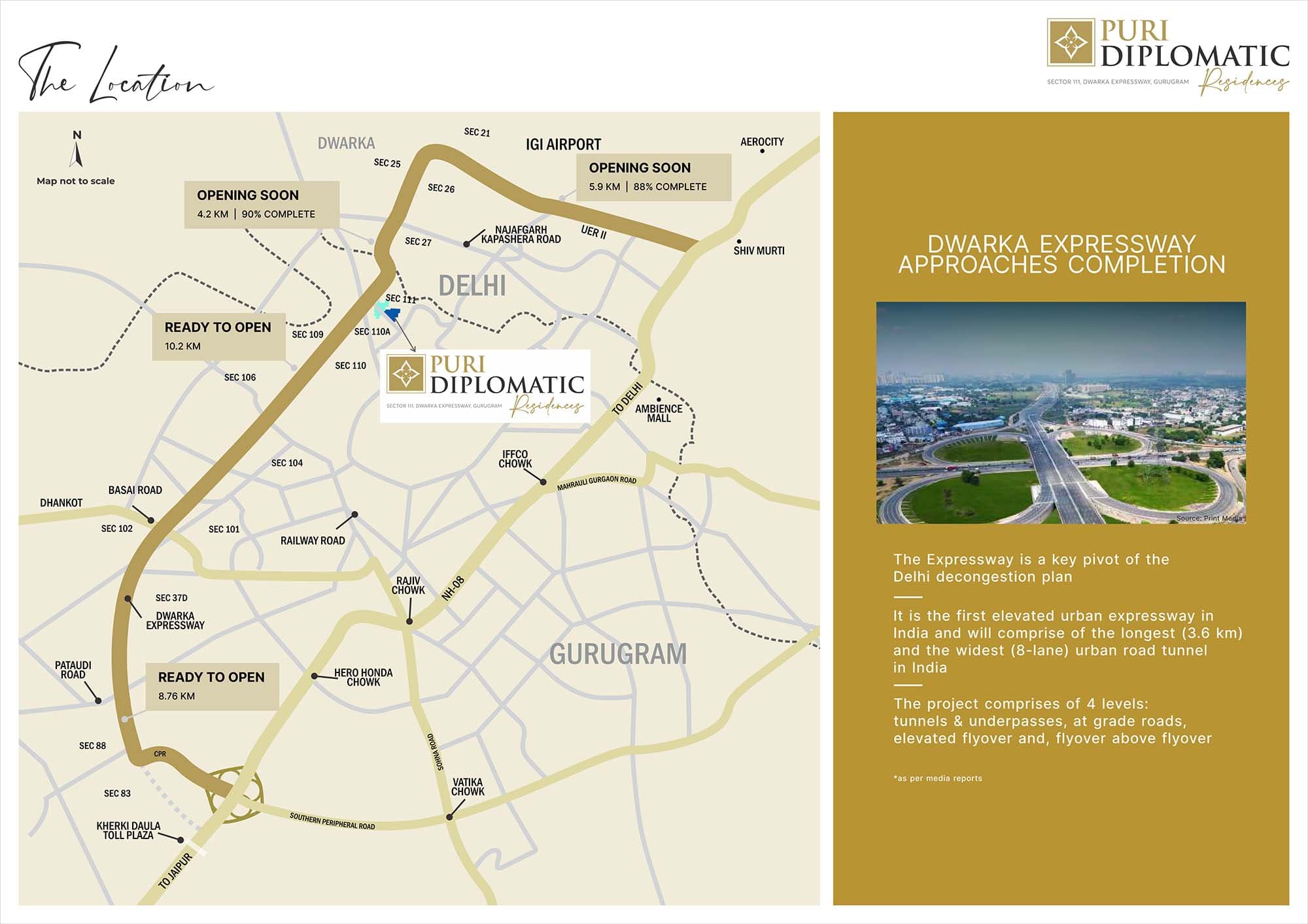 Puri Diplomatic Residences Sector 111 Gurgaon