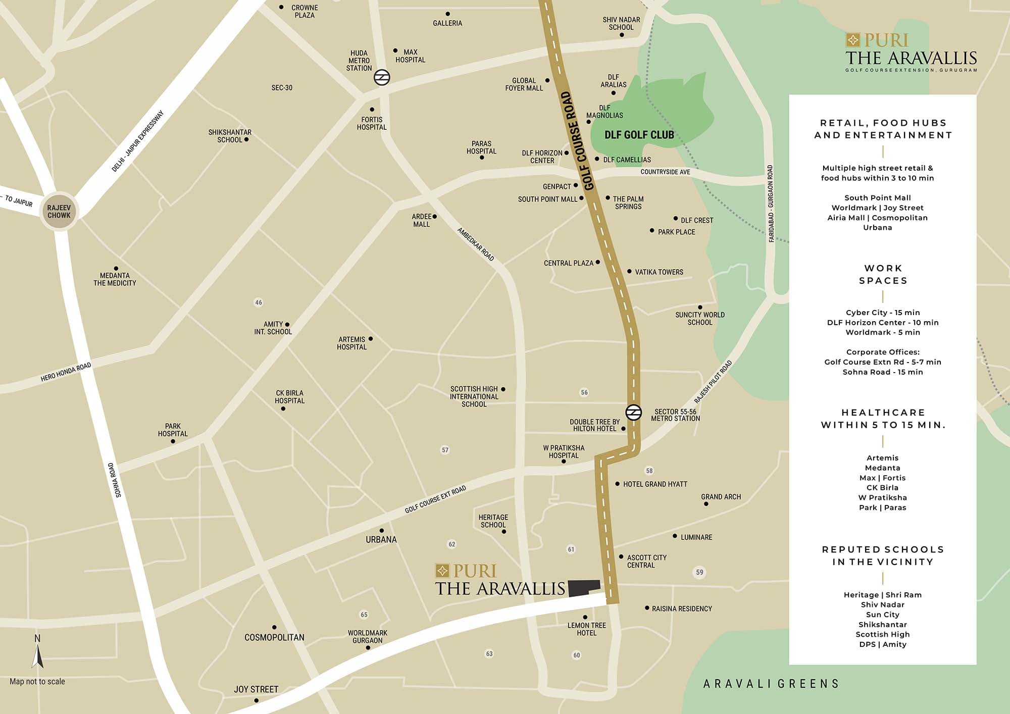 Puri The Aravallis Sector 61 Gurgaon