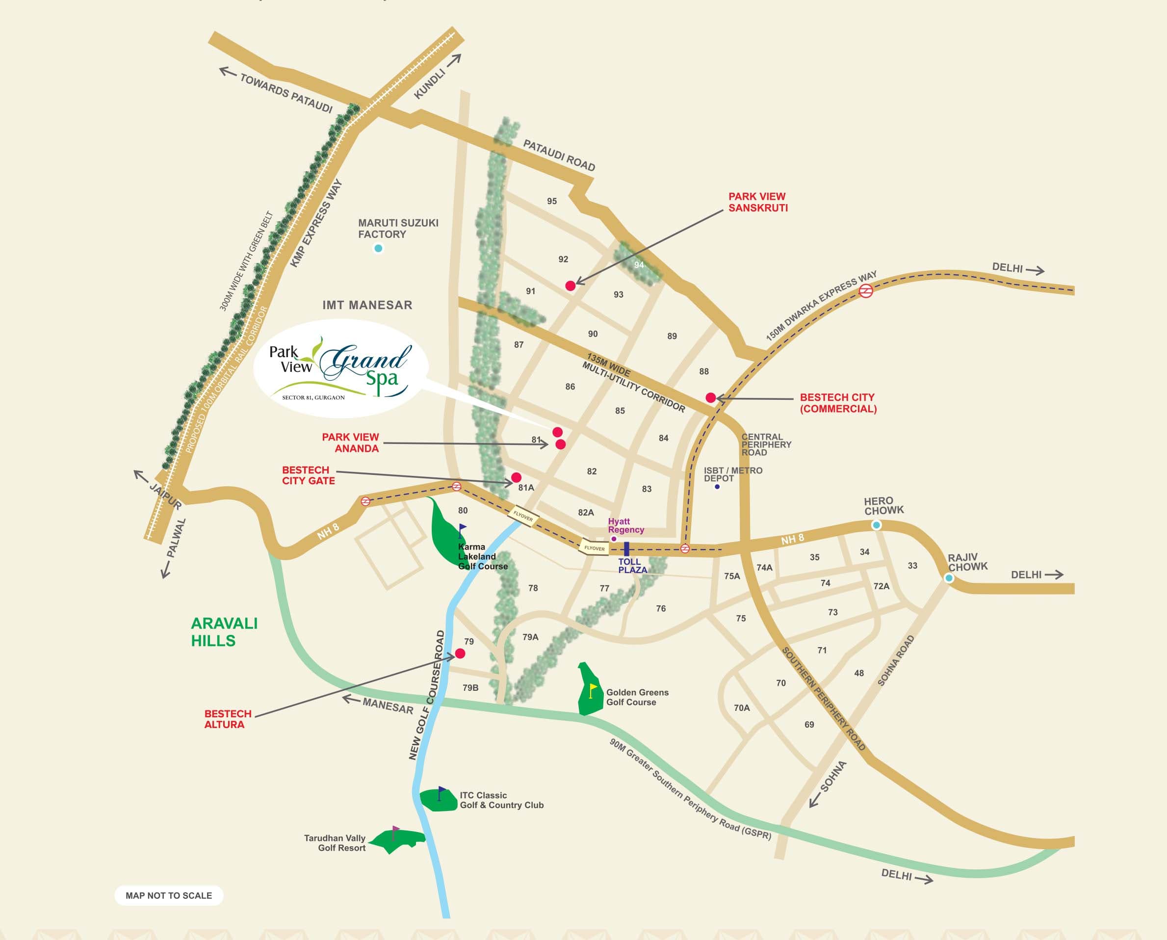 Bestech Park View Grand Spa Sector 81 Gurgaon
