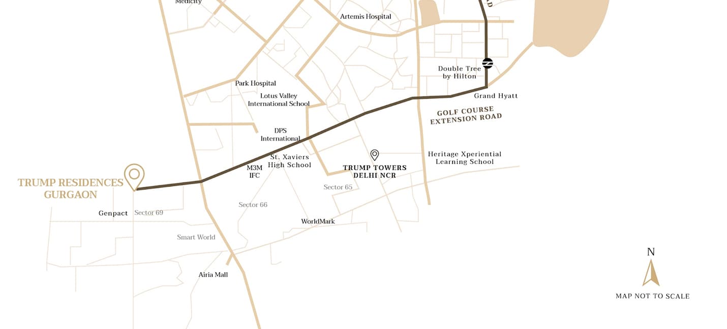 Trump Residences Gurgaon Sector 69 Gurgaon