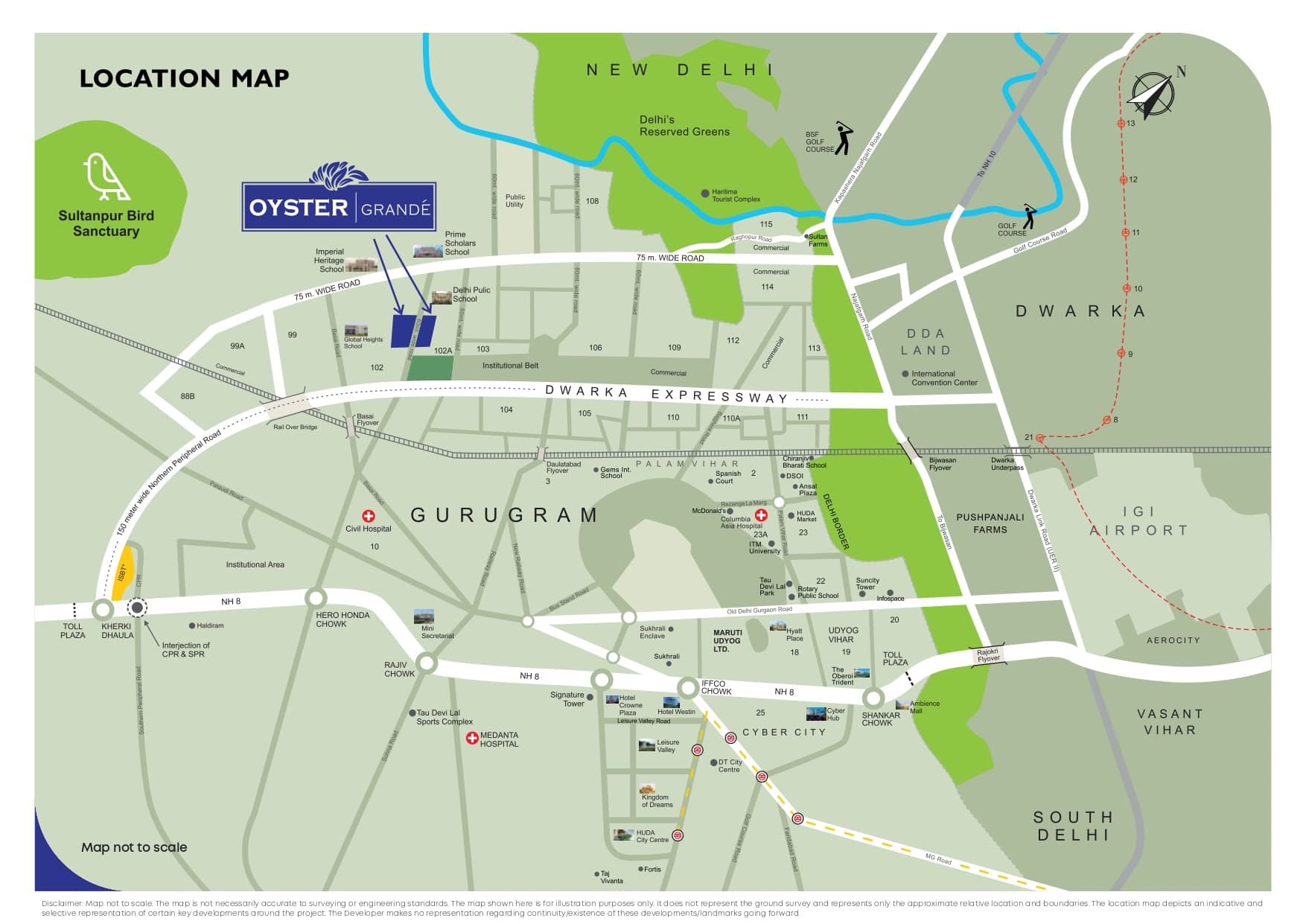 Adani M2K Oyster Grande Sector 102 Gurgaon
