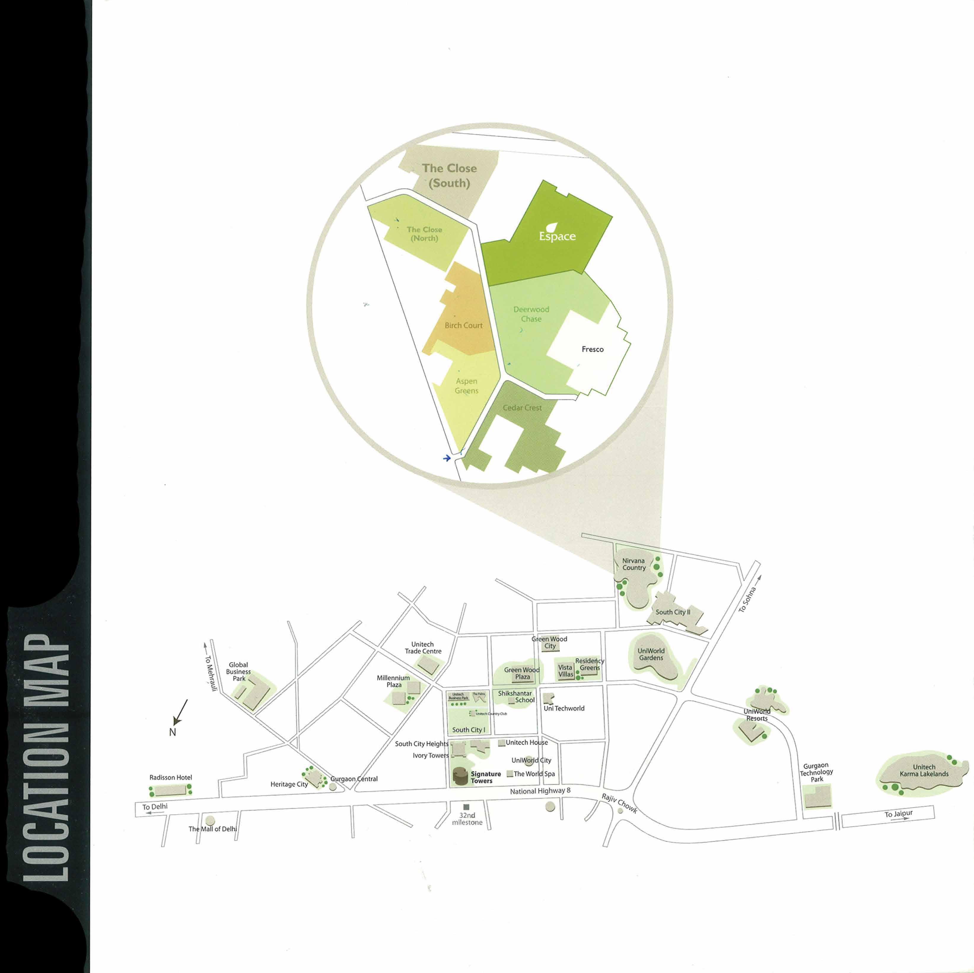 The Close North Nirvana Country Gurgaon