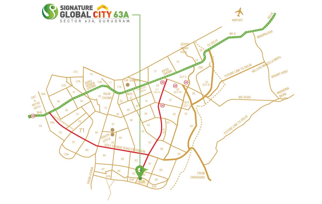 Signature Global City 63A Sector 63A Gurgaon