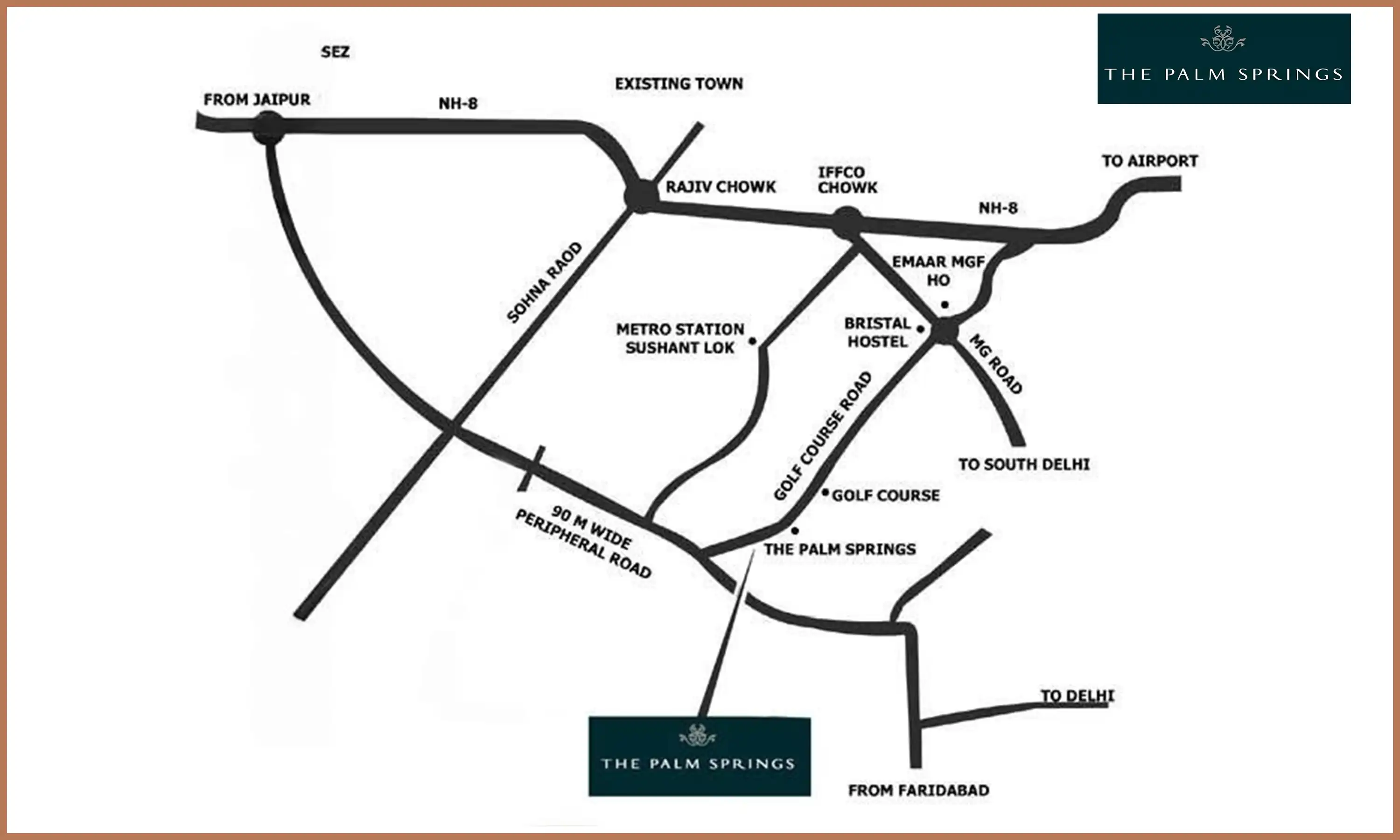 Emaar The Palm Springs Sector 54 Gurgaon