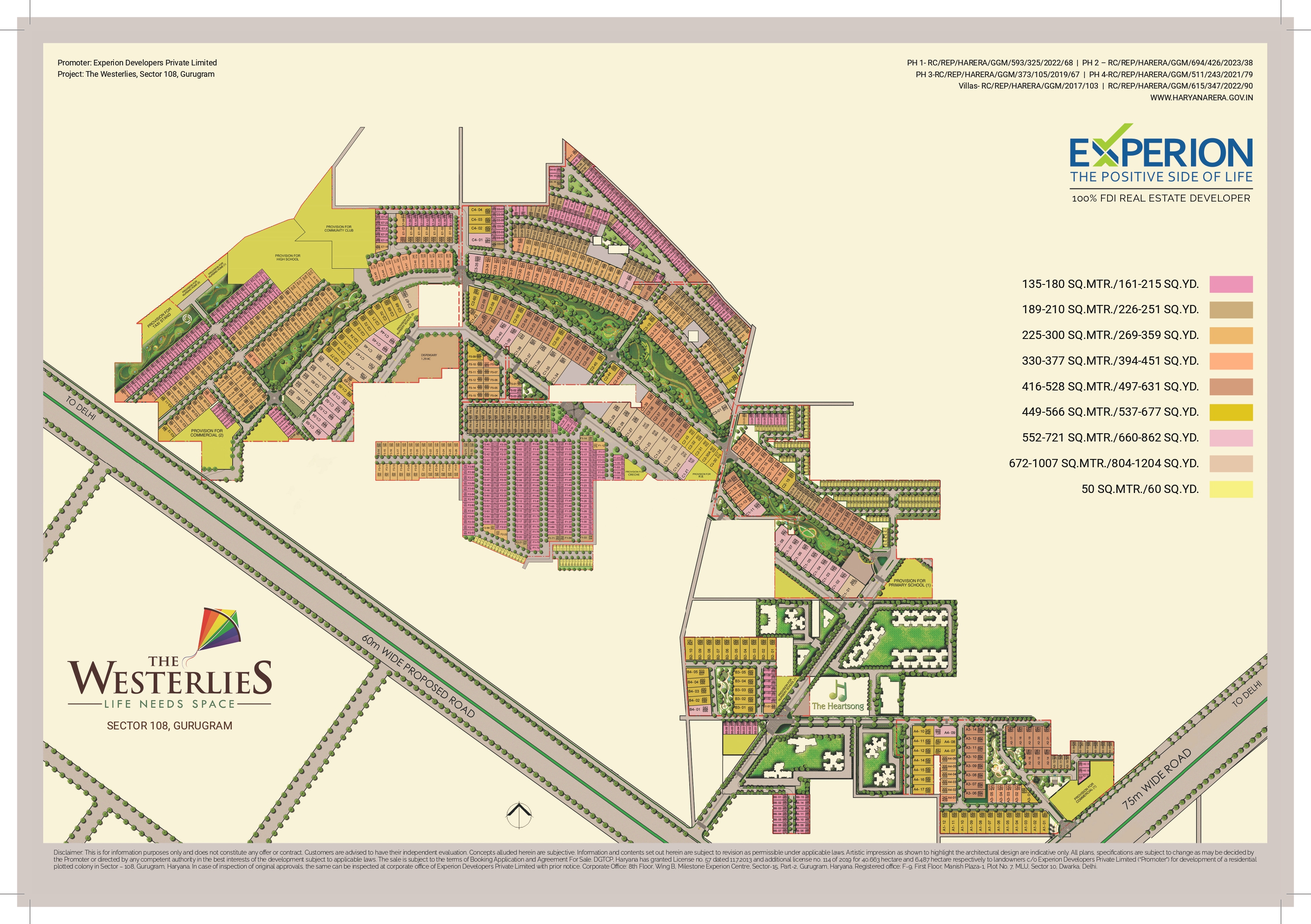 Residential Plots floor plan variation 3
