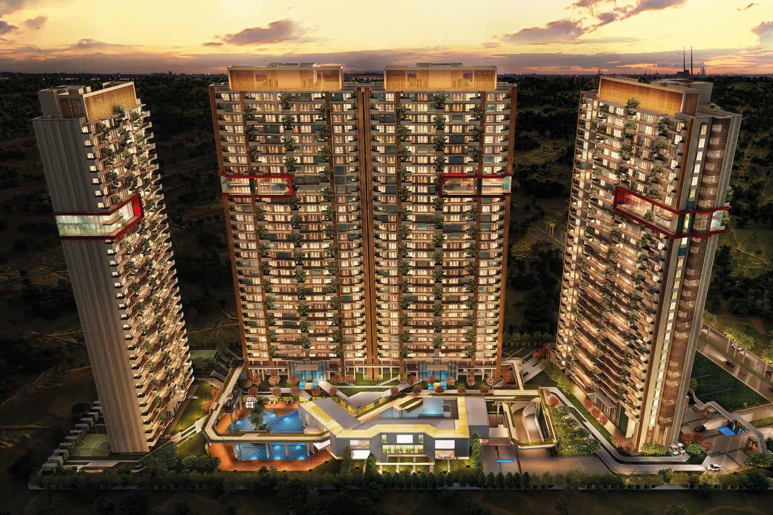 County 107 Sector 107 Noida