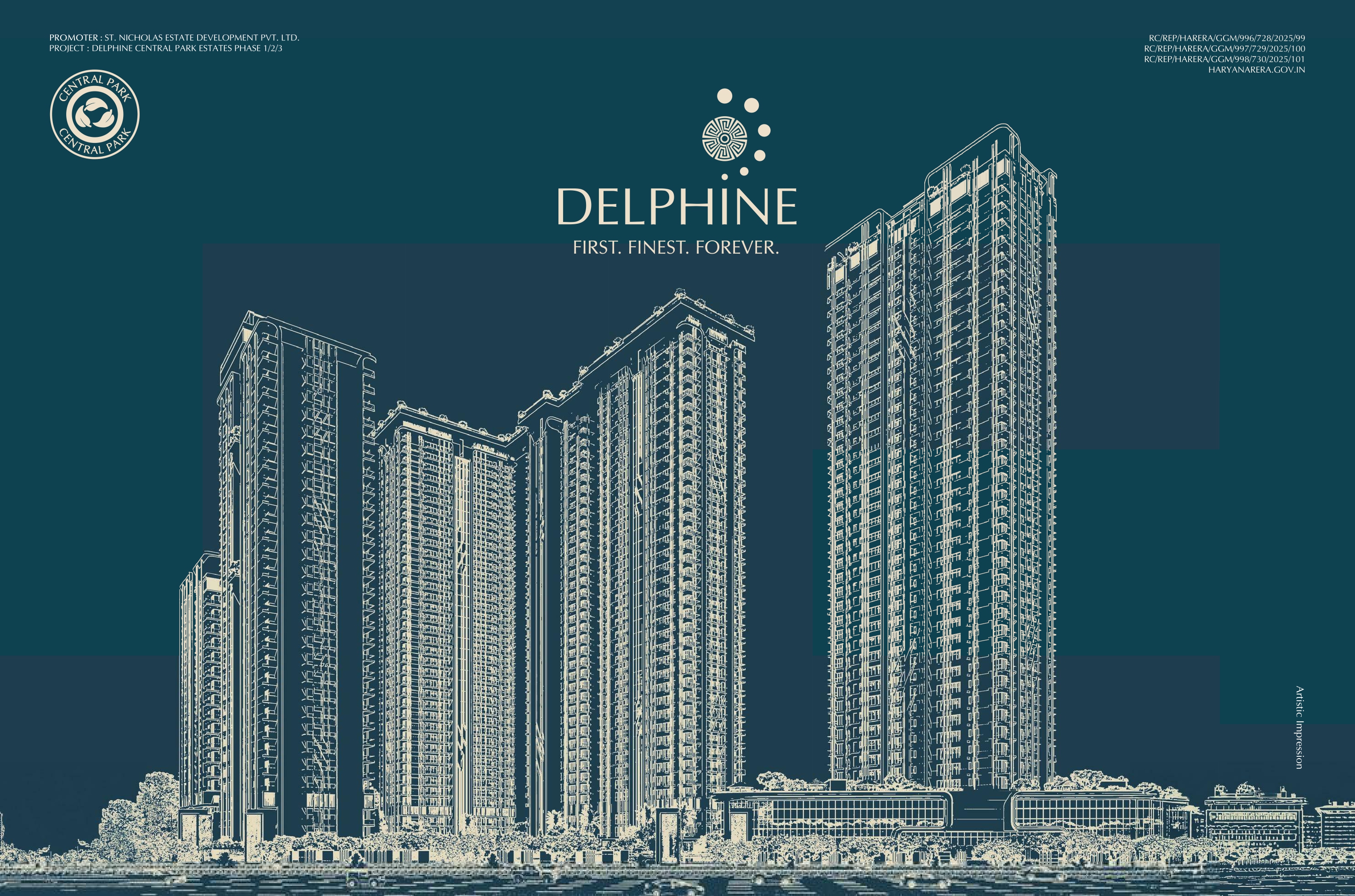 Delphine Central Park Estates Sector 104 Gurgaon