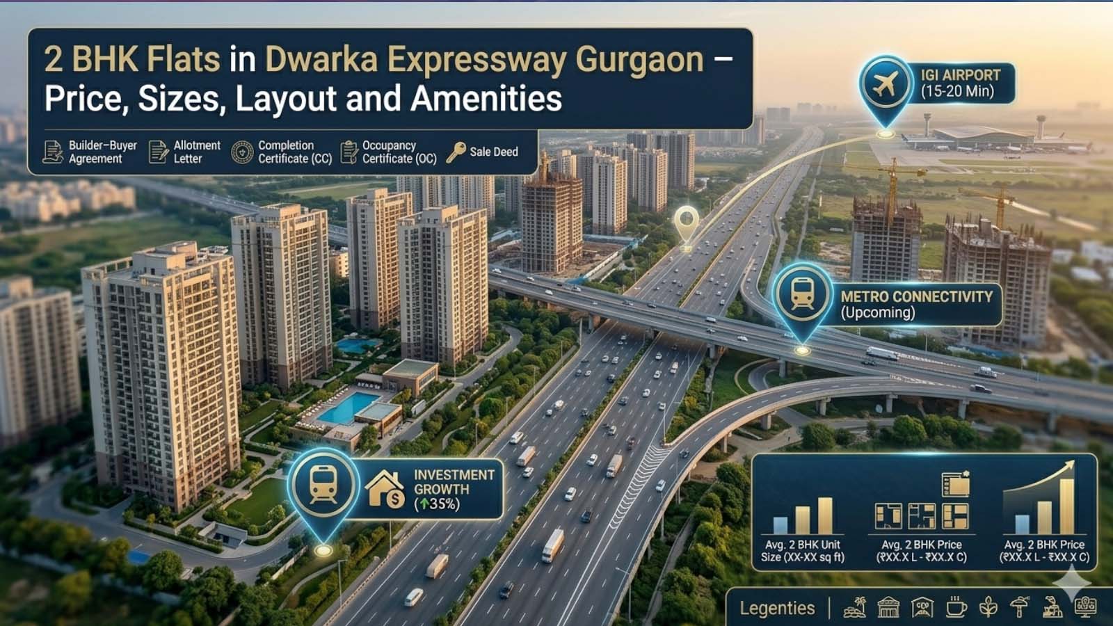 2 BHK Flats in Dwarka Expressway Gurgaon