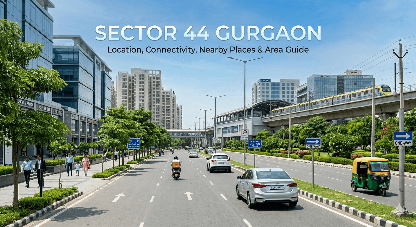 Sector 44 Gurgaon: Location, Connectivity, Nearby Places & Area Guide