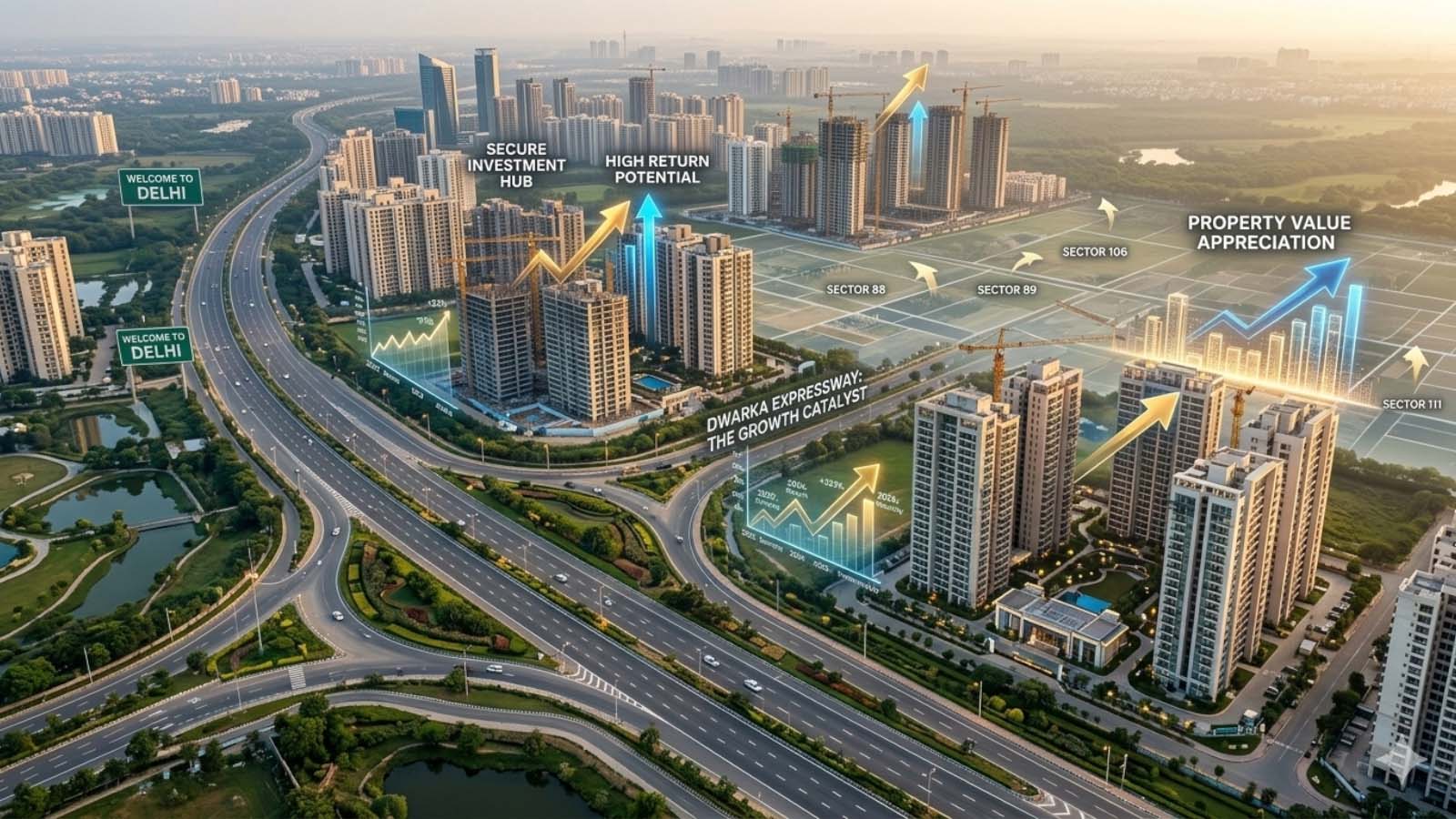 dwarka expressway property investment safe