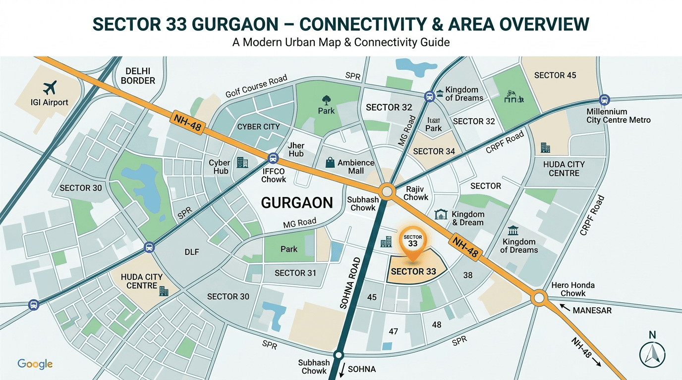 Sector 33 Gurgaon