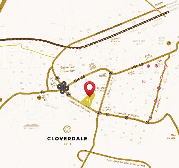 Signature Global Cloverdale SPR Sector 71 Gurgaon