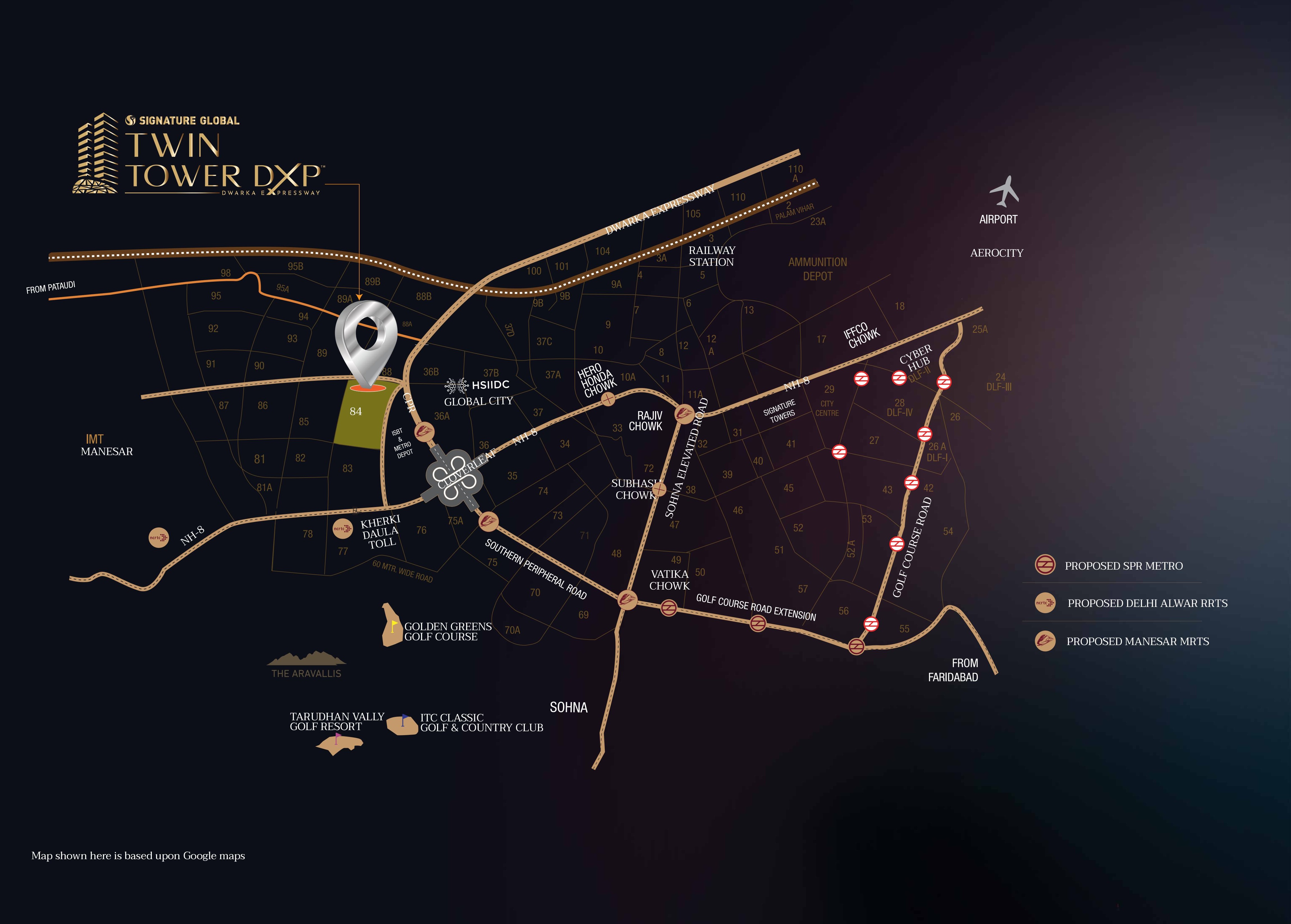 Signature Global Twin Tower DXP Sector 84 Gurgaon