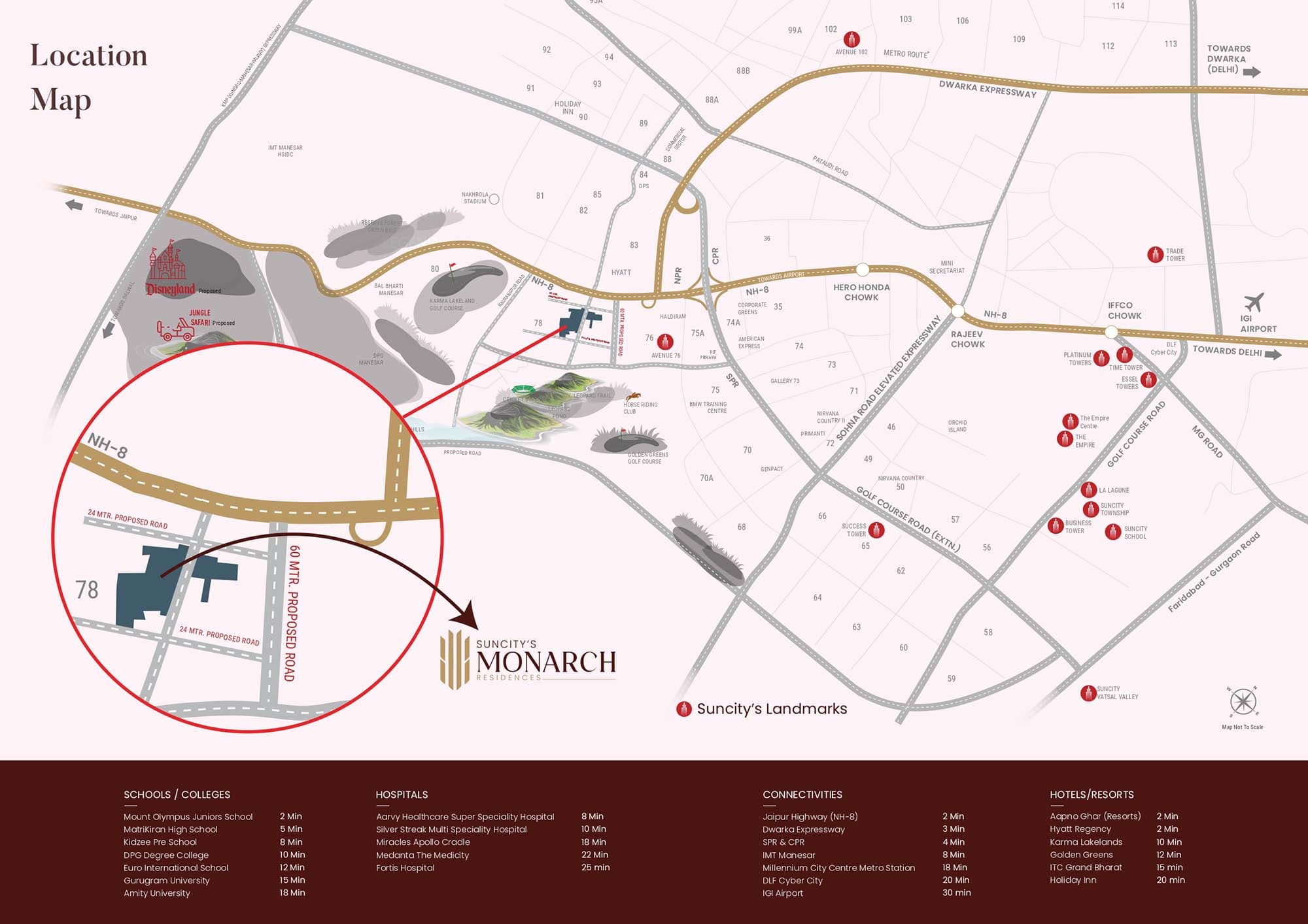 Suncity's Monarch Residences Sector 78 Gurgaon