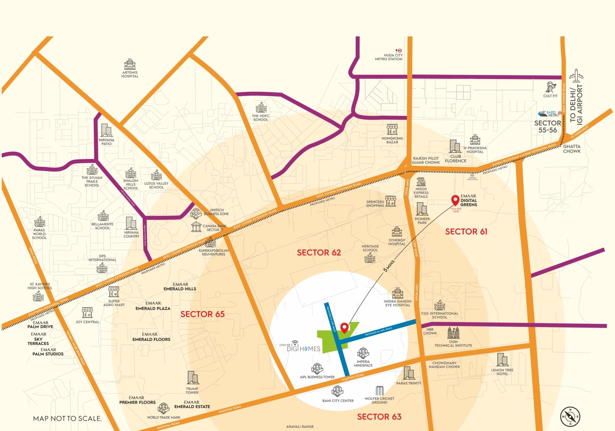Emaar Digihomes Sector 62 Gurgaon