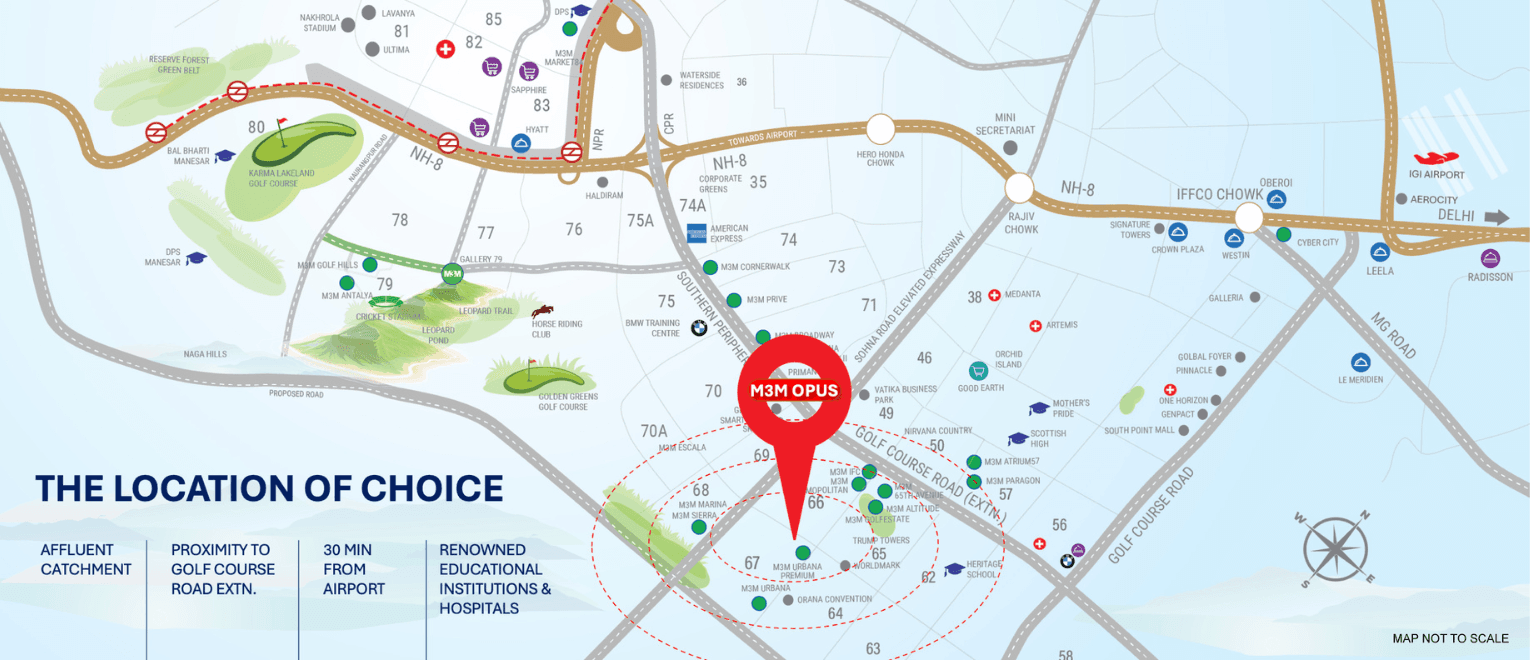 M3M Opus Sector 67 Gurgaon