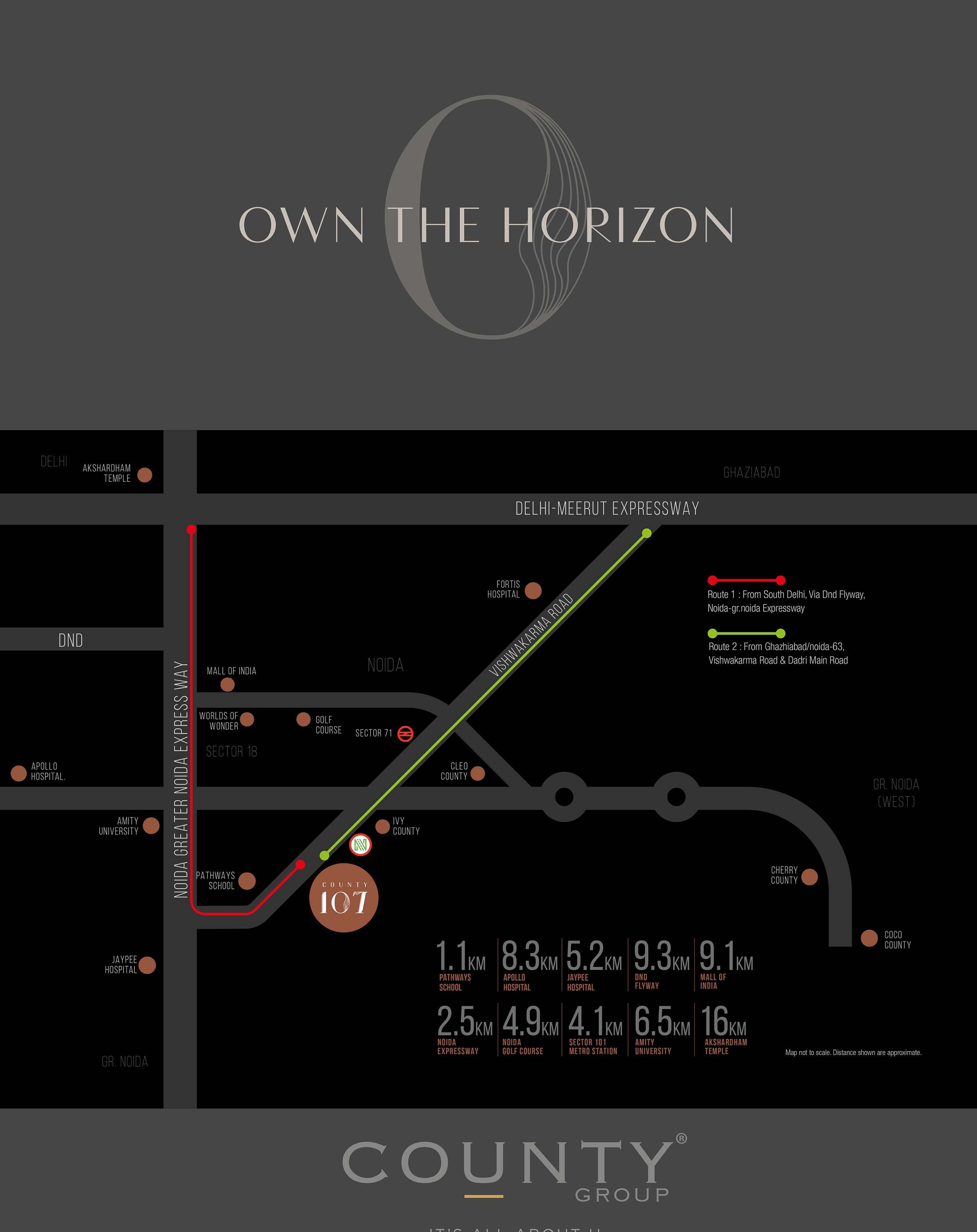 County 107 Sector 107 Noida