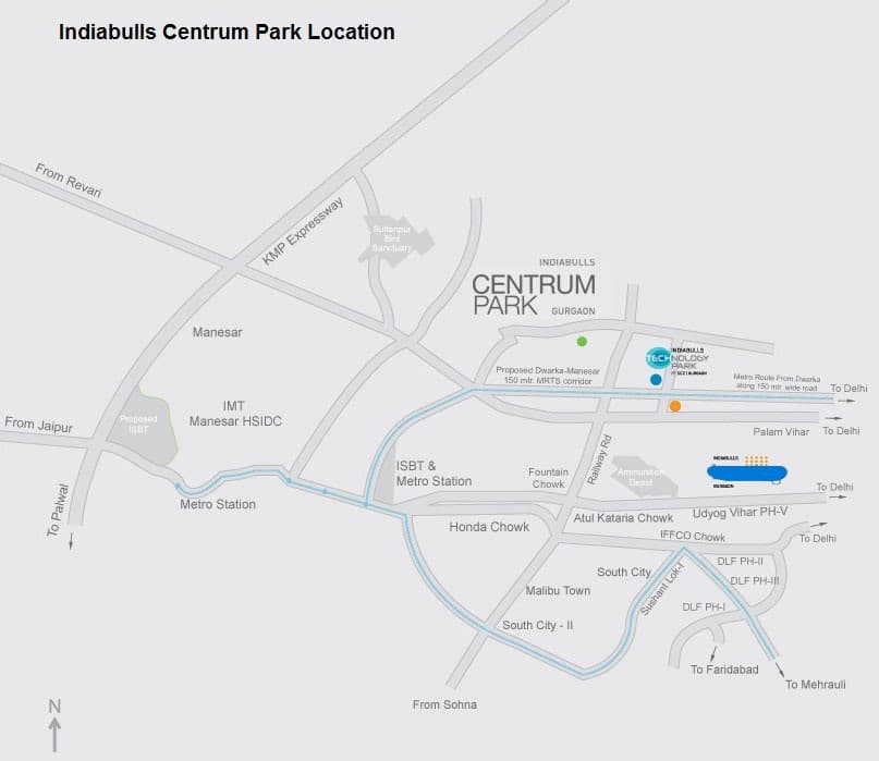 Indiabulls Centrum Park Sector 103 Gurgaon