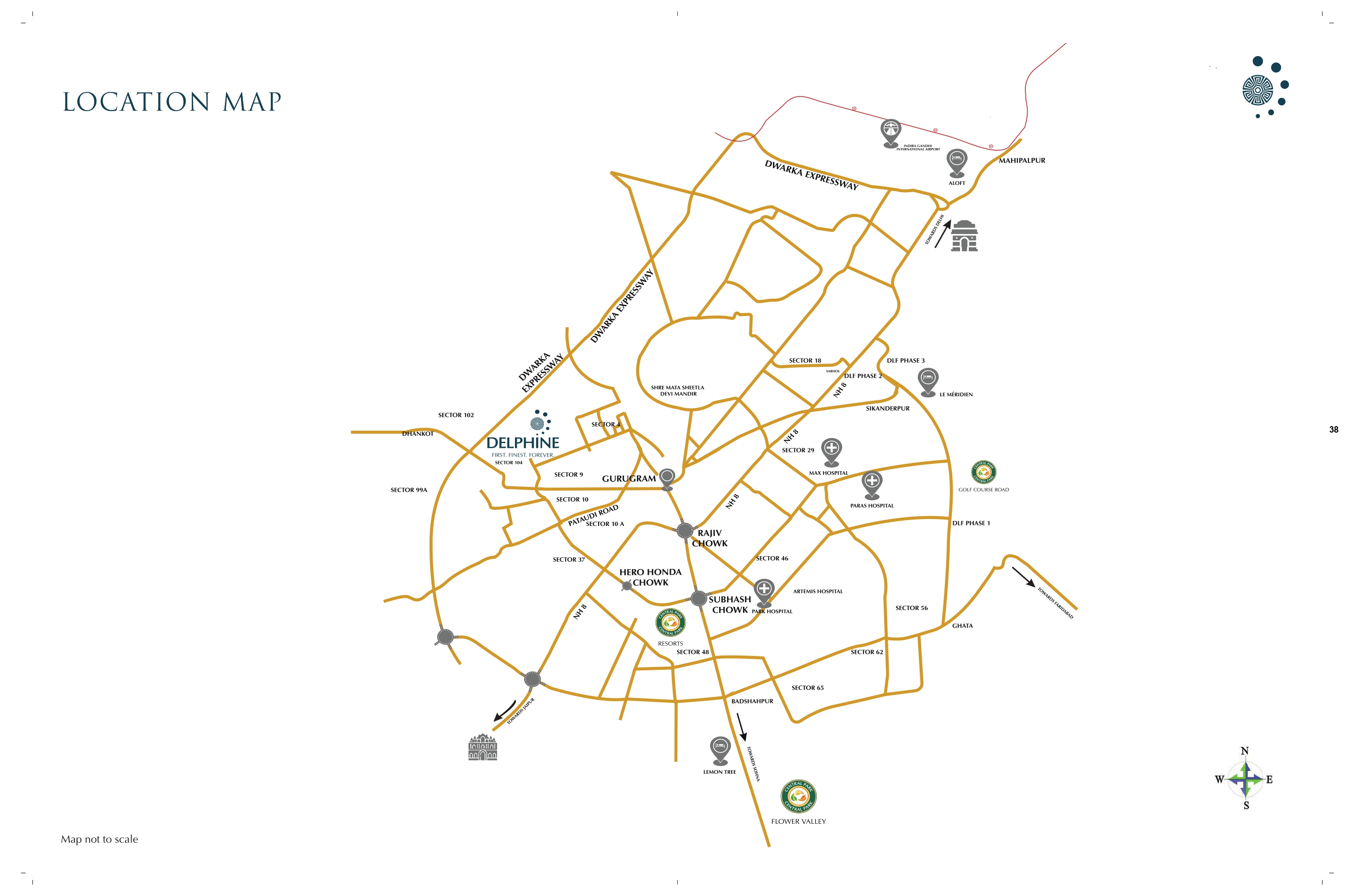 Delphine Central Park Estates Sector 104 Gurgaon