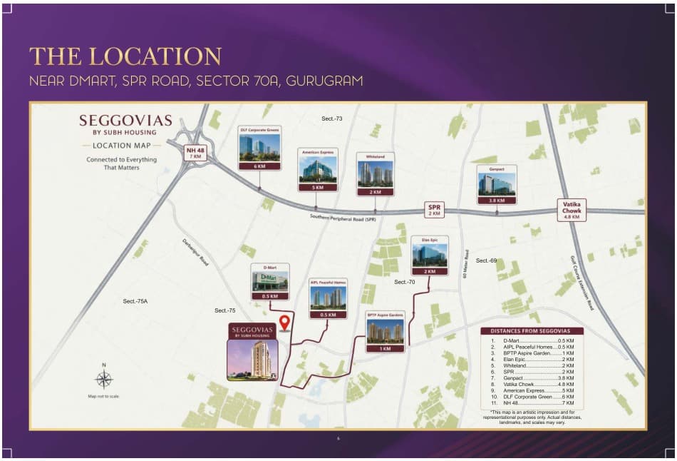 Seggovias by Subh Housing Sector 70A Gurgaon