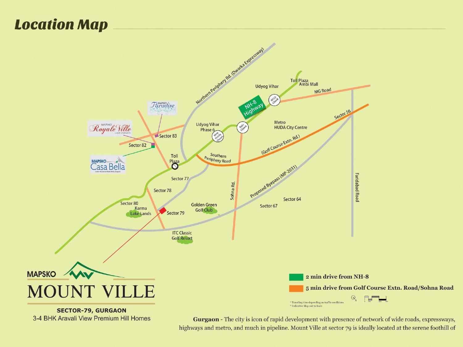 Mapsko Mount Ville Sector 79 Gurgaon