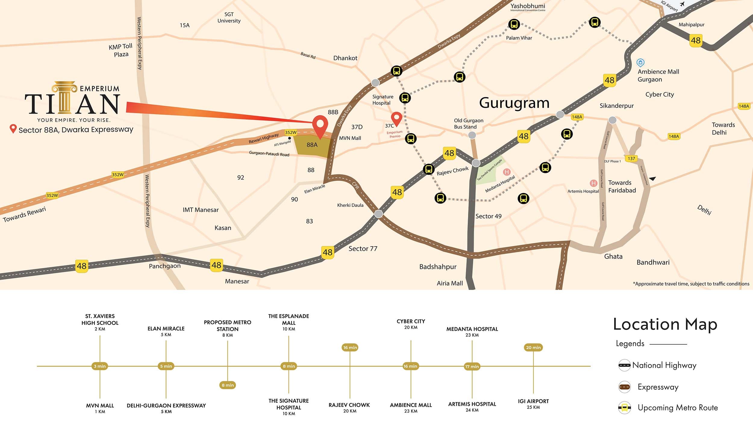 Emperium Titan Sector 88A Gurgaon