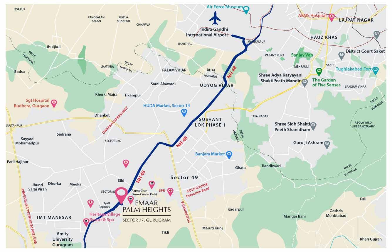 Emaar Palm Heights Sector 77 Gurgaon