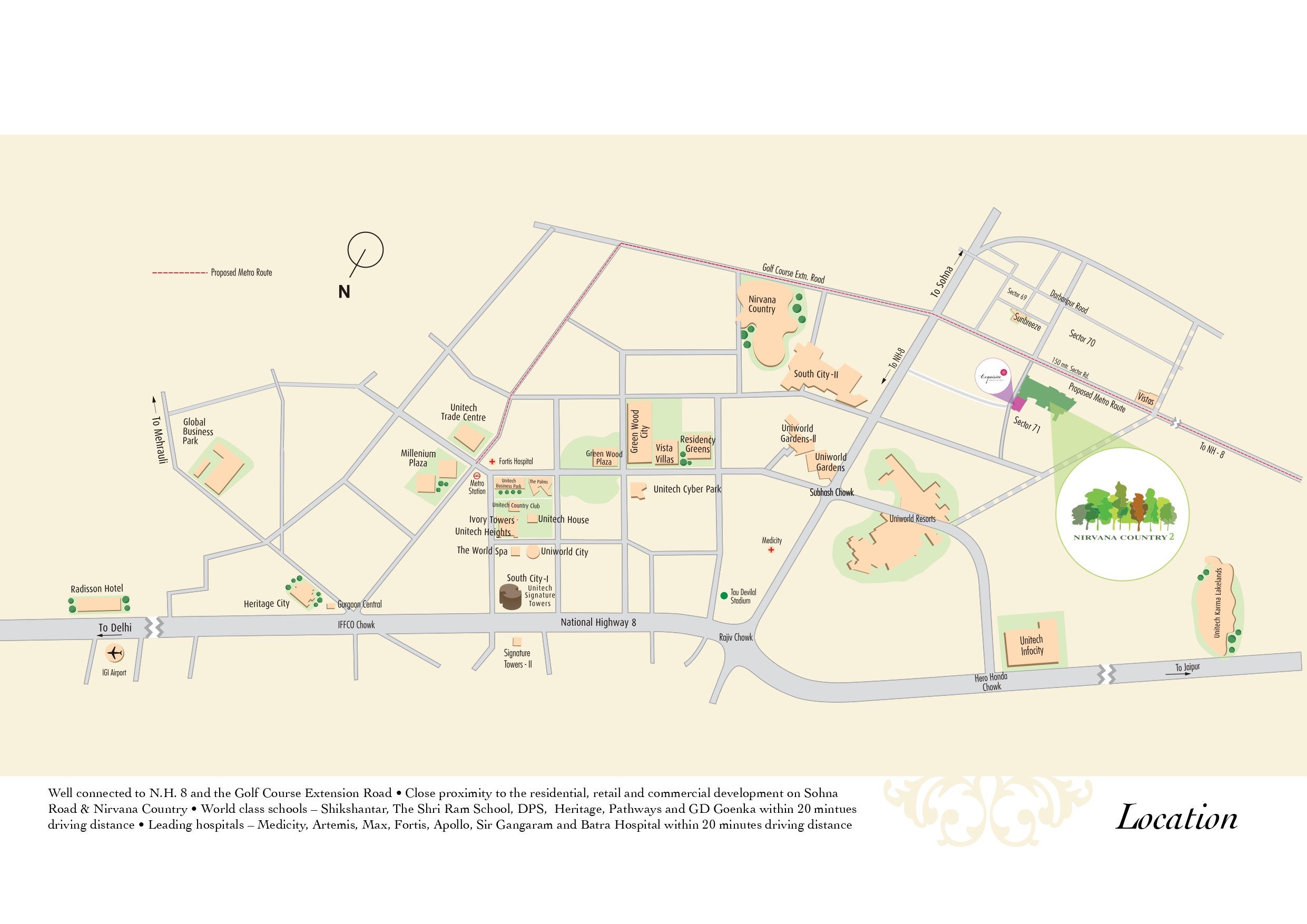 Unitech Alder Grove Sector 71 Gurgaon