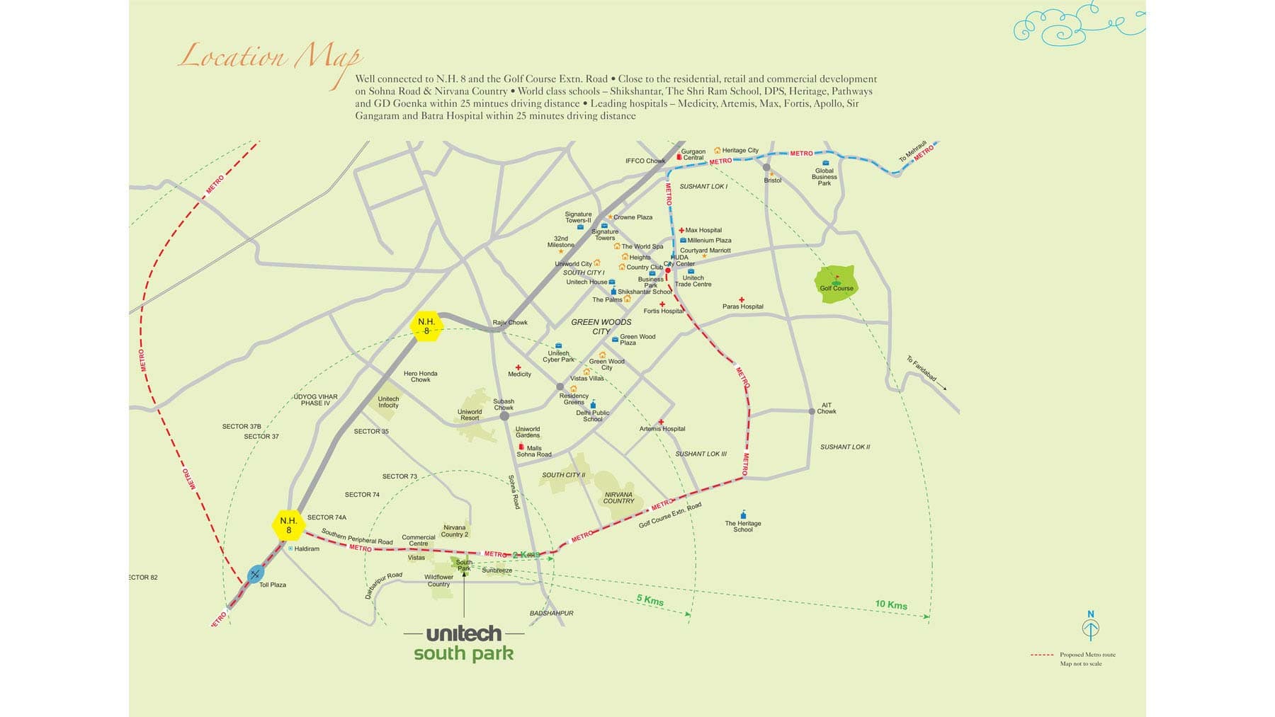 Unitech South Park Sector 70 Gurgaon
