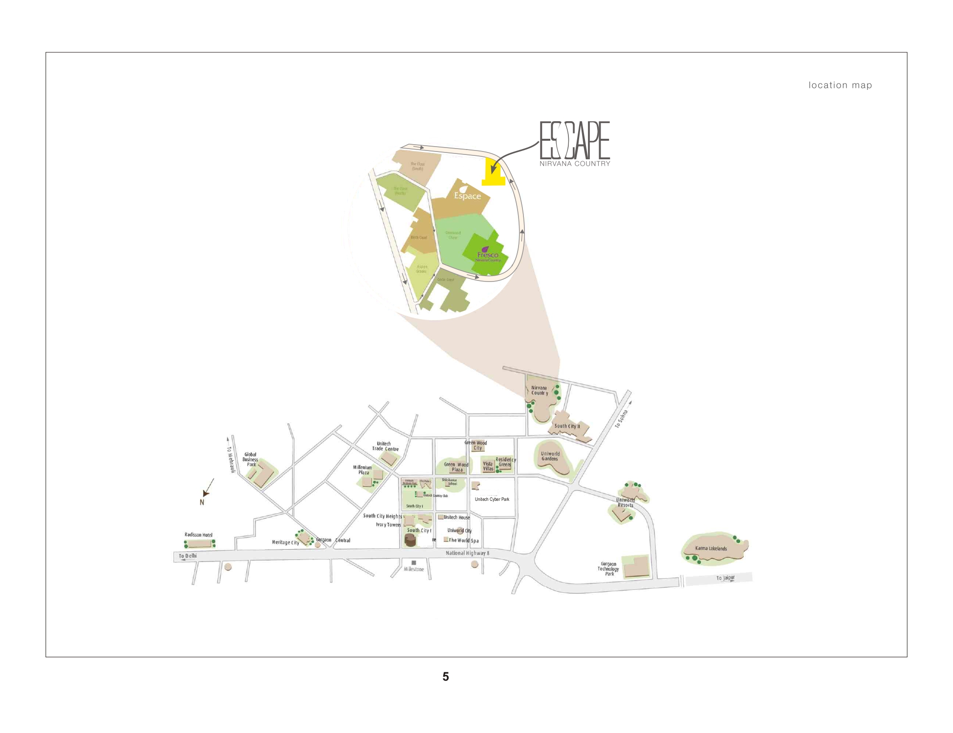 Unitech Escape Sector 50 Gurgaon