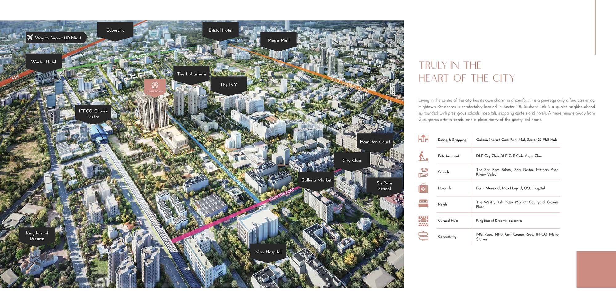 Silverglades Hightown Residences Sushant Lok 1 Gurgaon