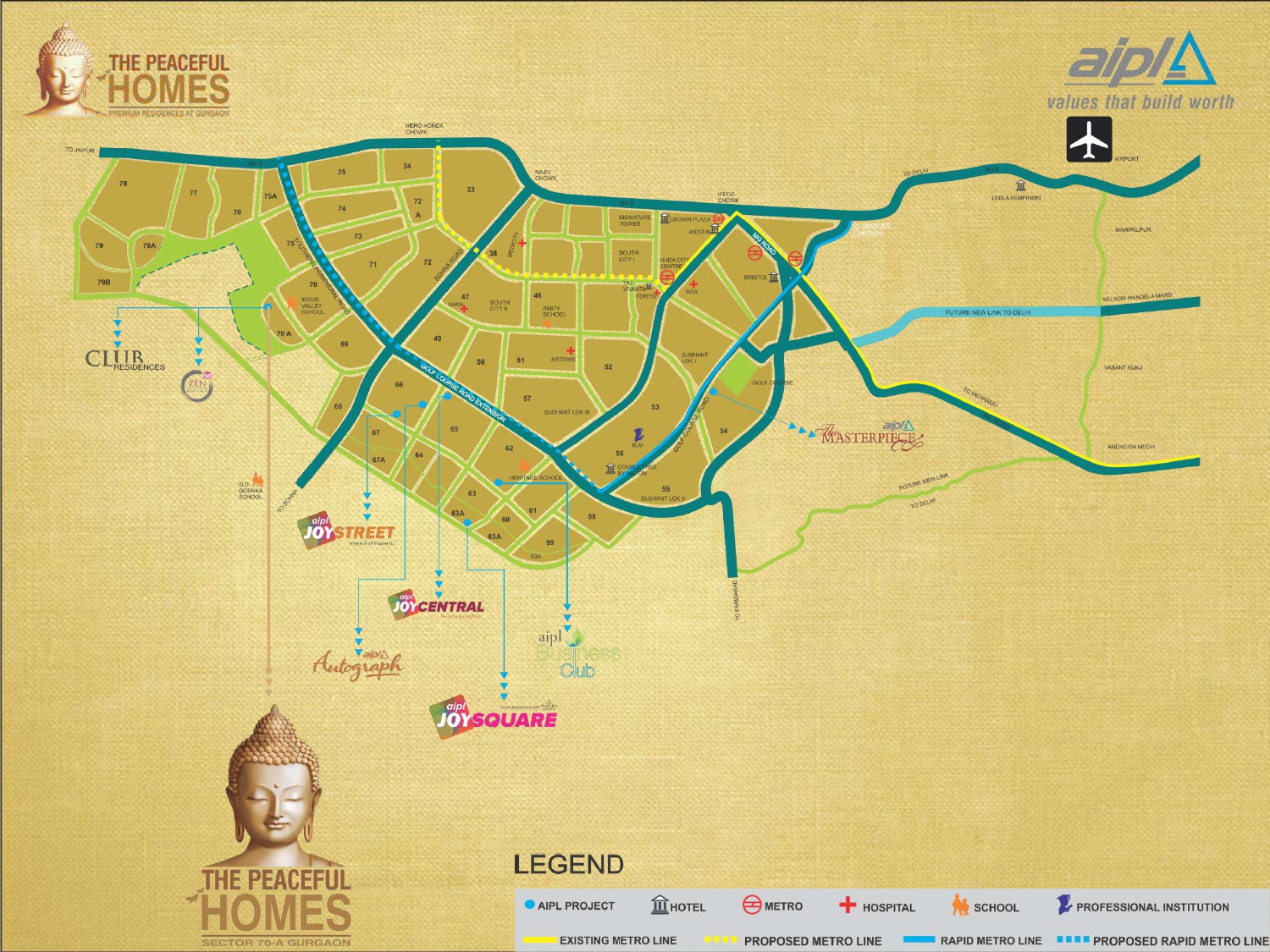 AIPL The Peaceful Homes Sector 70A Gurgaon