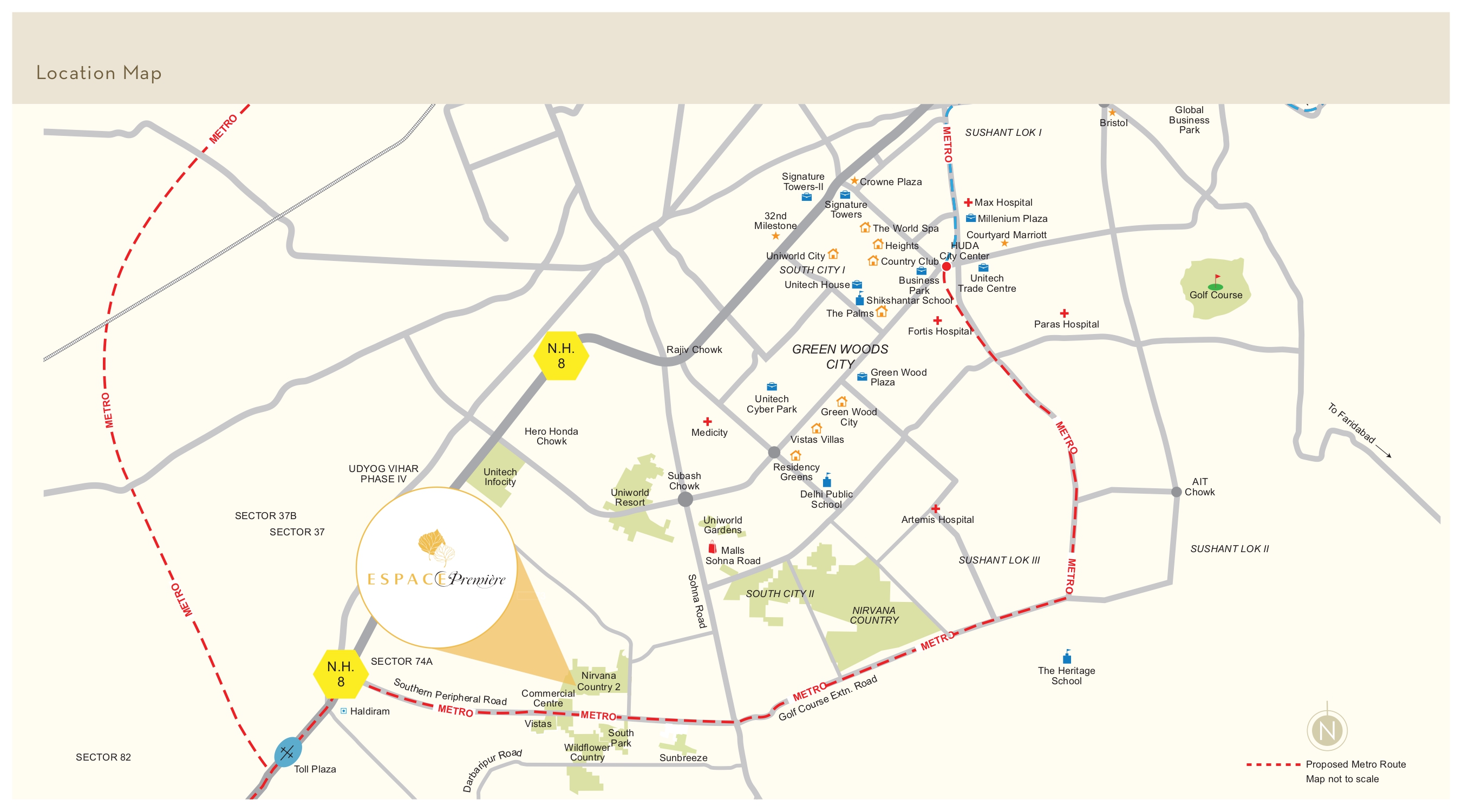 Unitech Espace Premiere Villas Sector 71 Gurgaon