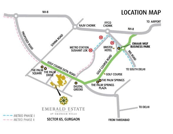 Emaar MGF Emerald Estate Sector 65 Gurgaon