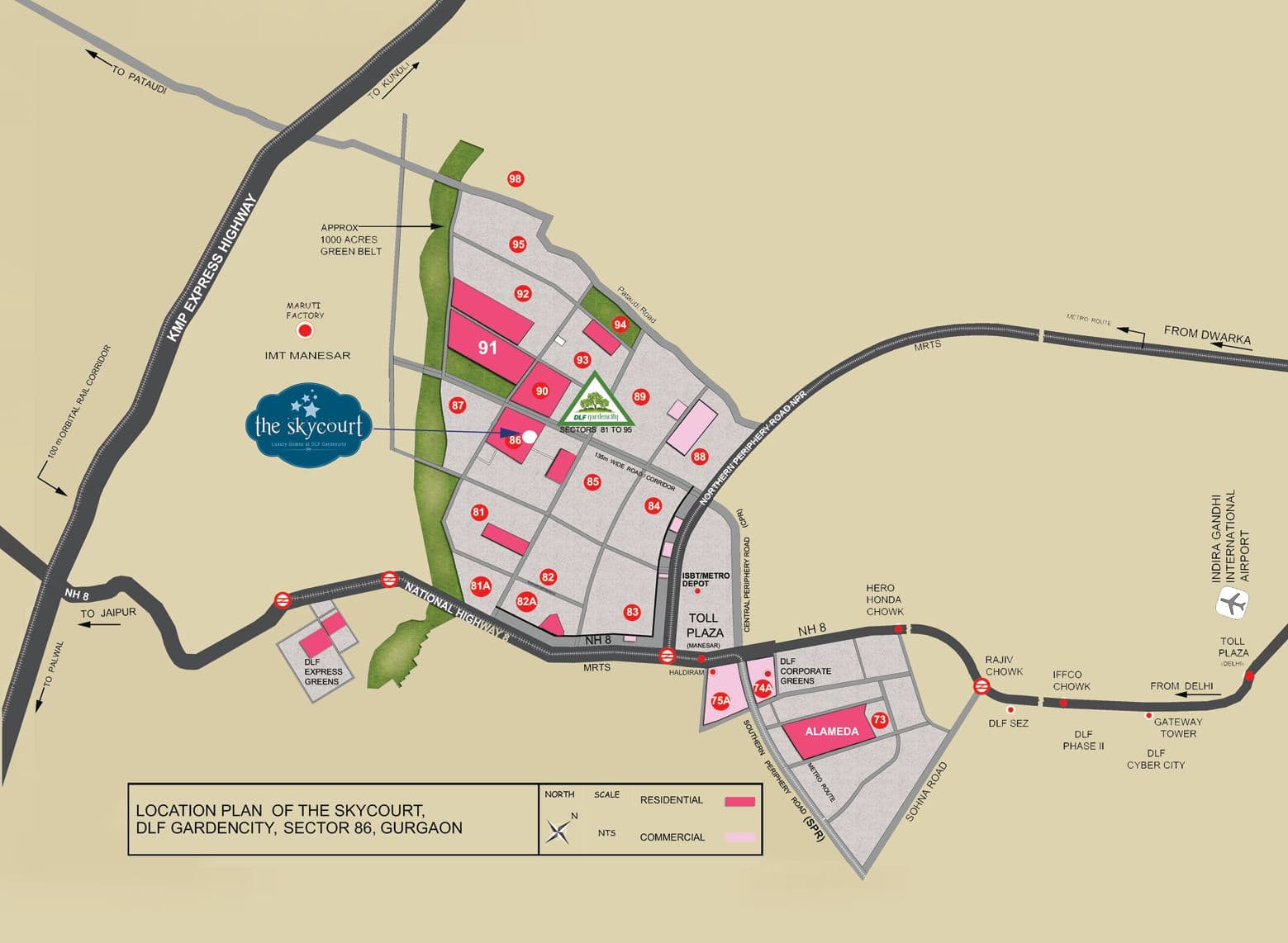DLF The Skycourt Sector 86 Gurgaon