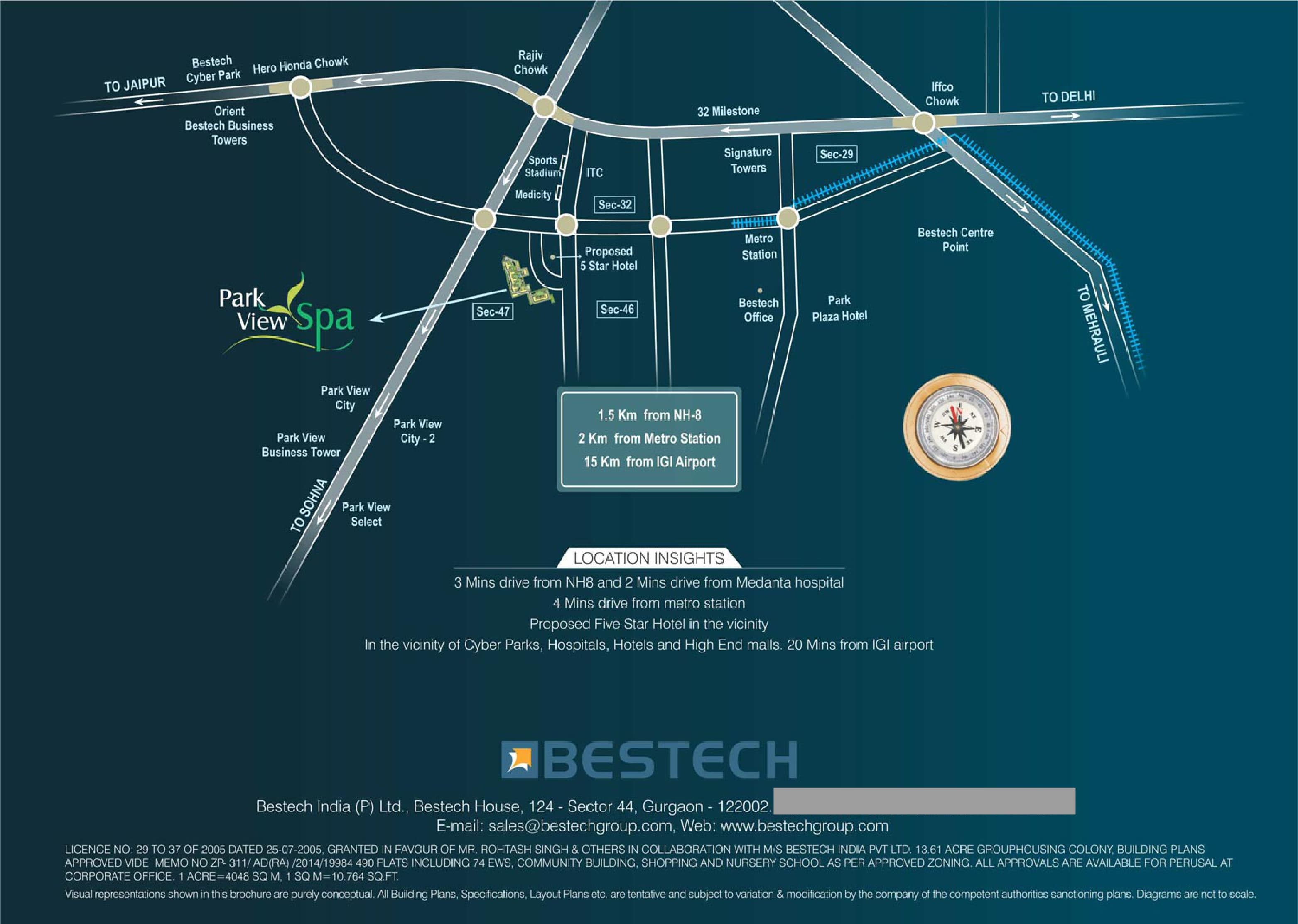 Bestech Park View Spa Sector 47 Gurgaon
